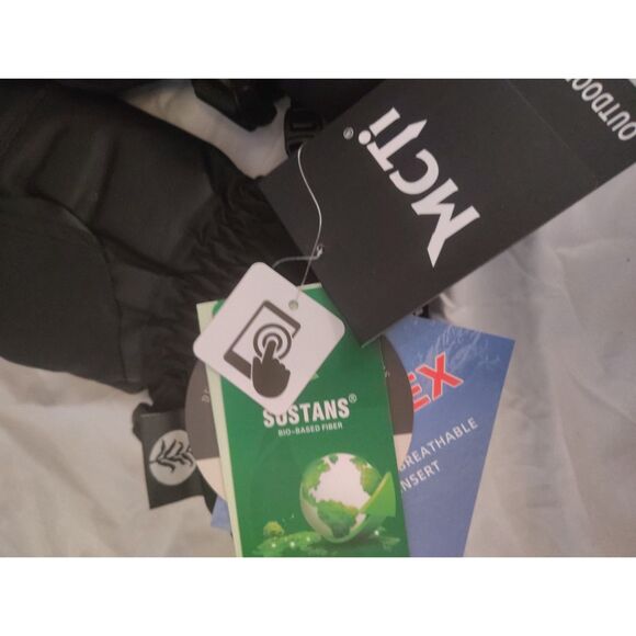 NWT MCTi Down Ski Mittens Women's Waterproof Winter Mitts W/ Touchscreen Size S - Picture 6 of 9